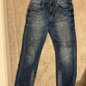 Joseph Abboud Slim Straight Blue Washed Jeans